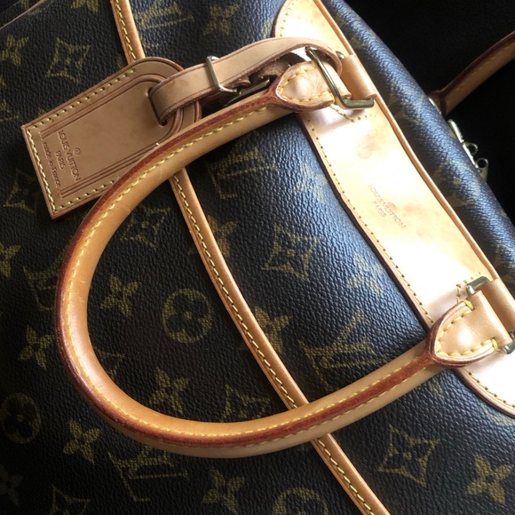 LOUIS VUITTON Deauville LV Monogram Top Handle Doctor’s Weekend Bag 35cm - Picture 12 of 17